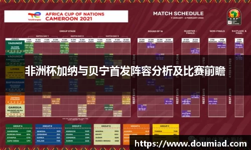 非洲杯加纳与贝宁首发阵容分析及比赛前瞻