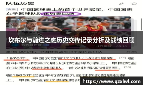 坎布尔与前进之鹰历史交锋记录分析及战绩回顾