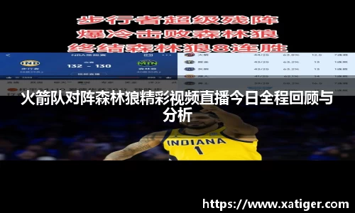 火箭队对阵森林狼精彩视频直播今日全程回顾与分析